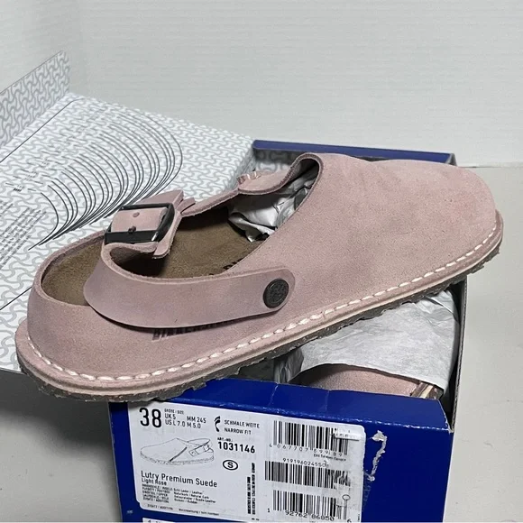 Birkenstock Lutry Light Rose size 7 - Picture 5 of 8